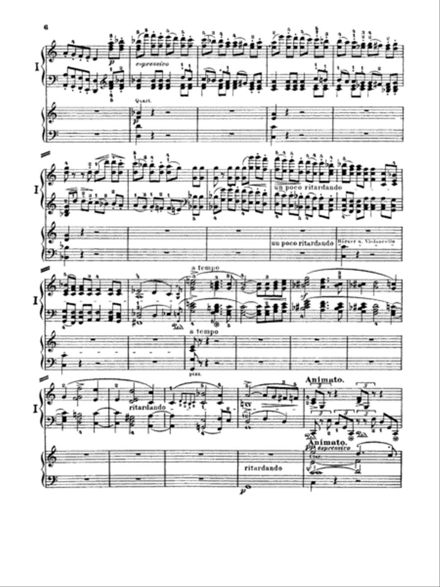 Schumann: Piano Concerto in A Minor, Op. 54 Piano scores gallery preview page 4