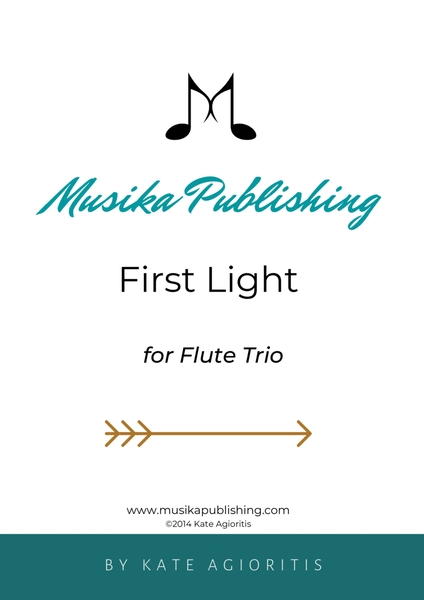 First Light - for Flute Trio image number null