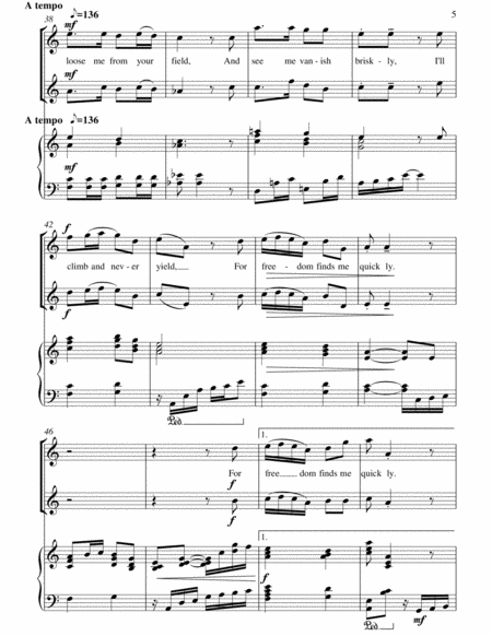 The Mountain Goat_Two Flutes and Piano arrangement image number null