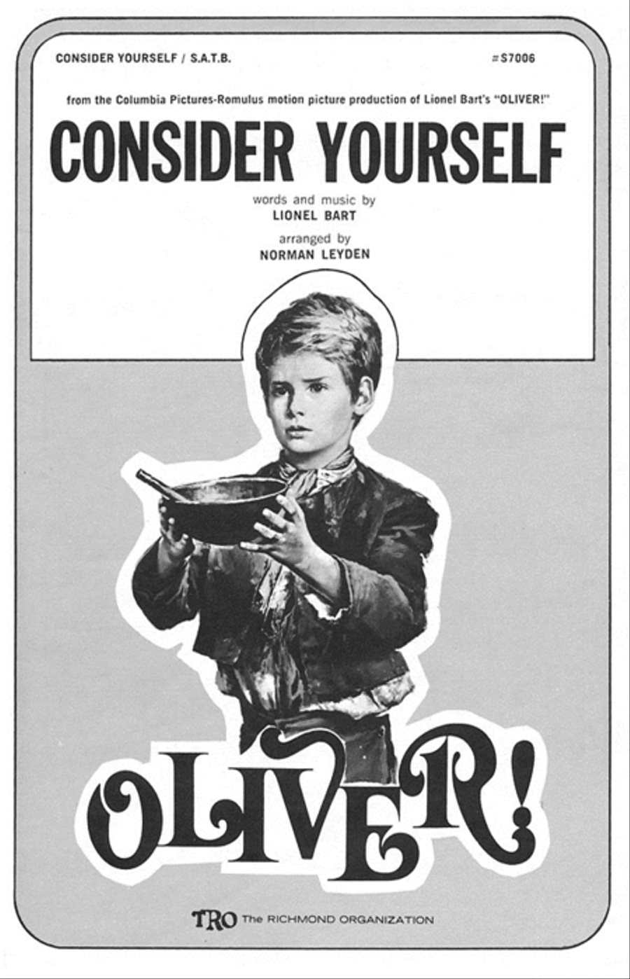 Consider Yourself 4-Part scores gallery preview page 1