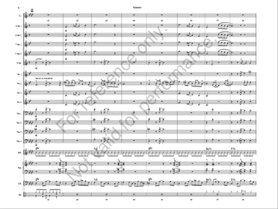 Rockamania Rockamania Jazz Ensemble scores gallery preview page 8