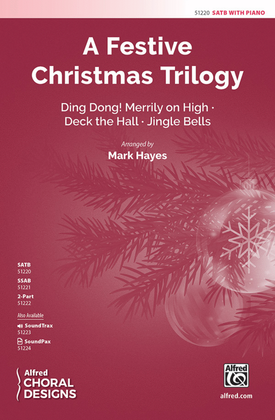 Book cover for A Festive Christmas Trilogy