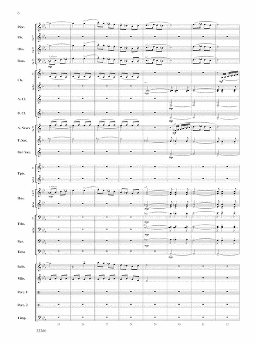 Moravian Folk Rhapsody: Score