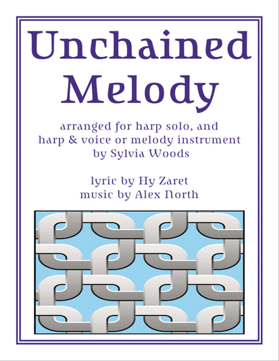 Unchained Melody Harp scores gallery preview page 1