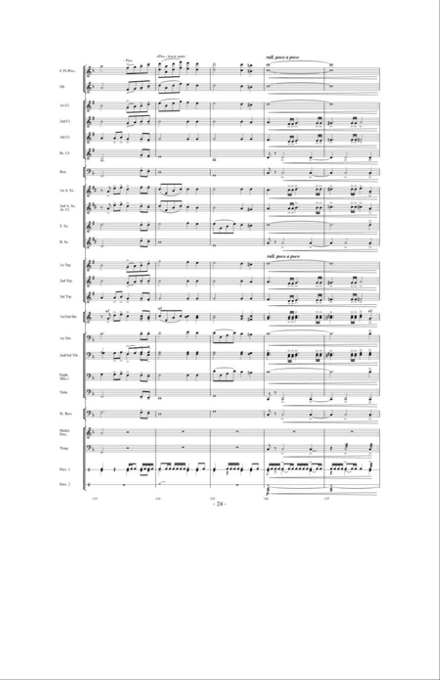 Flight of Valor Concert Band scores gallery preview page 23