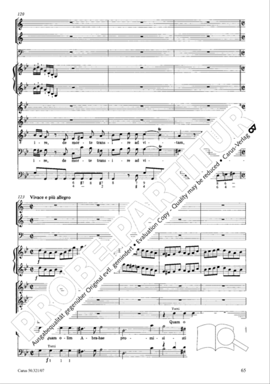 Requiem in C minor Requiem in C minor 4-Part scores gallery preview page 72