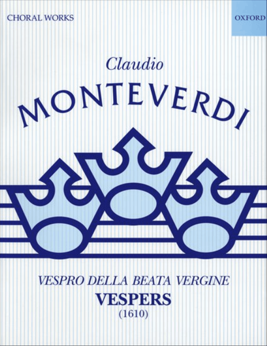 Vespers (1610) SATTB scores gallery preview page 1
