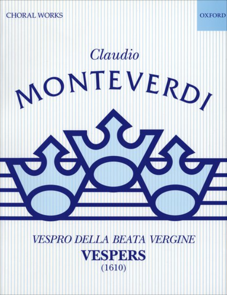 Vespers (1610) by Claudio Monteverdi SATTB - Sheet Music