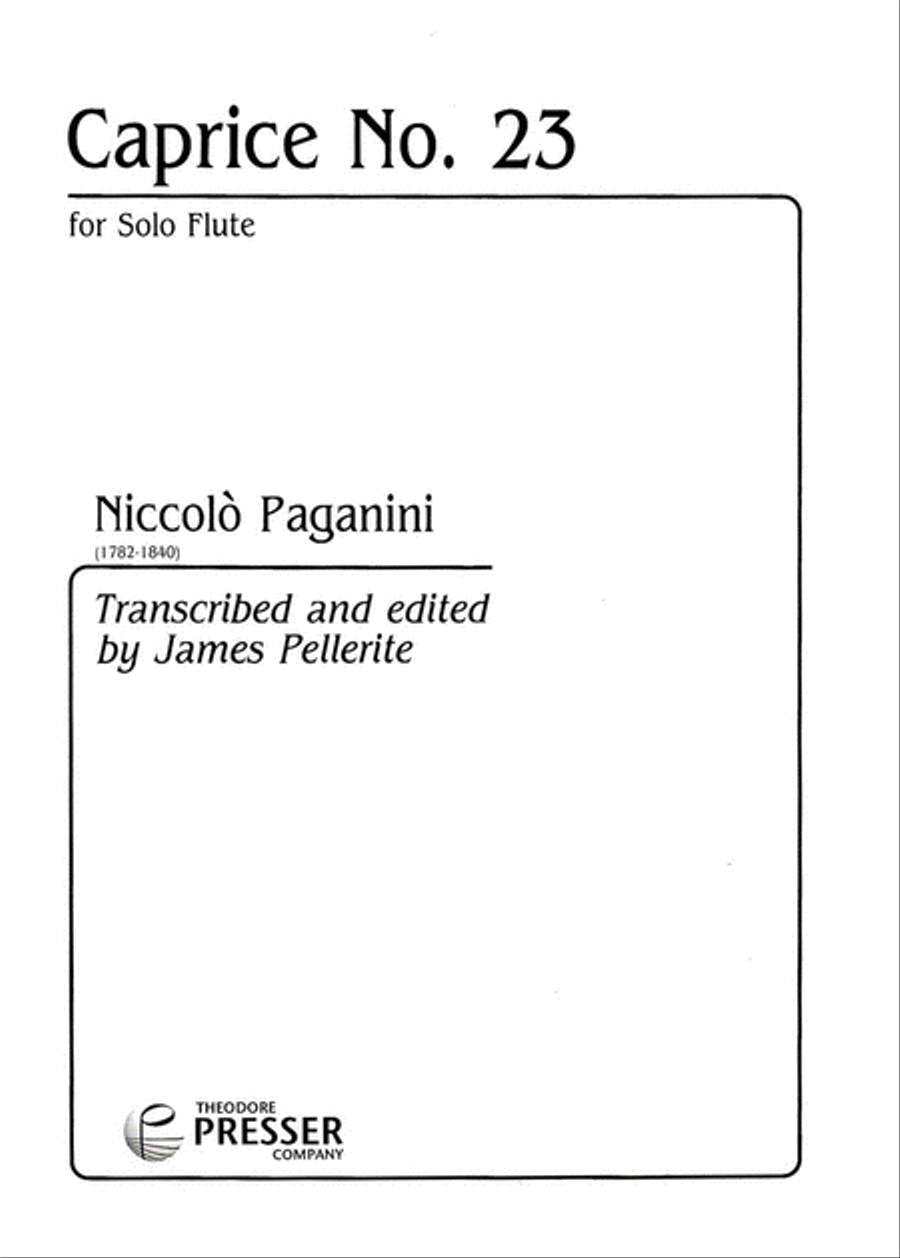 Caprice No. 23 Chamber Music scores gallery preview page 1