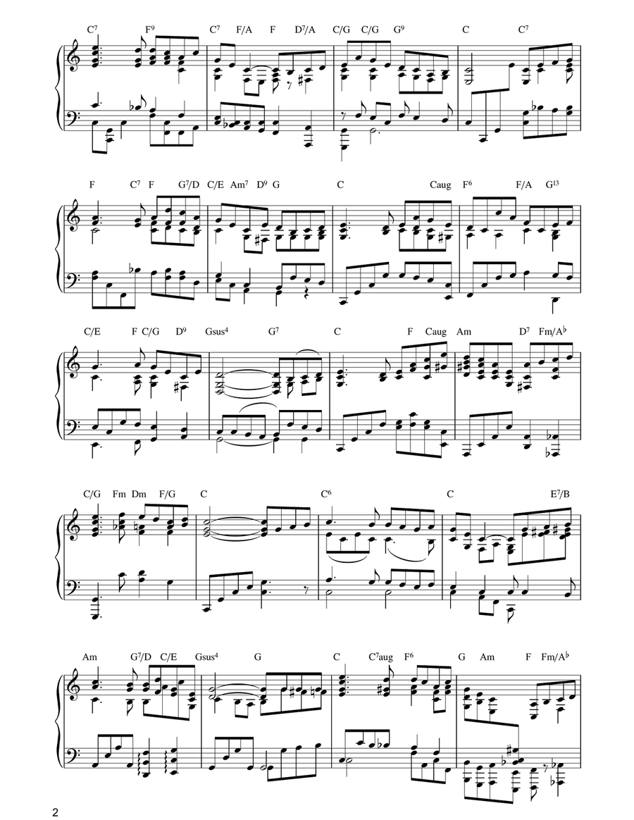 Danny Boy Danny Boy Piano Solo scores gallery preview page 2