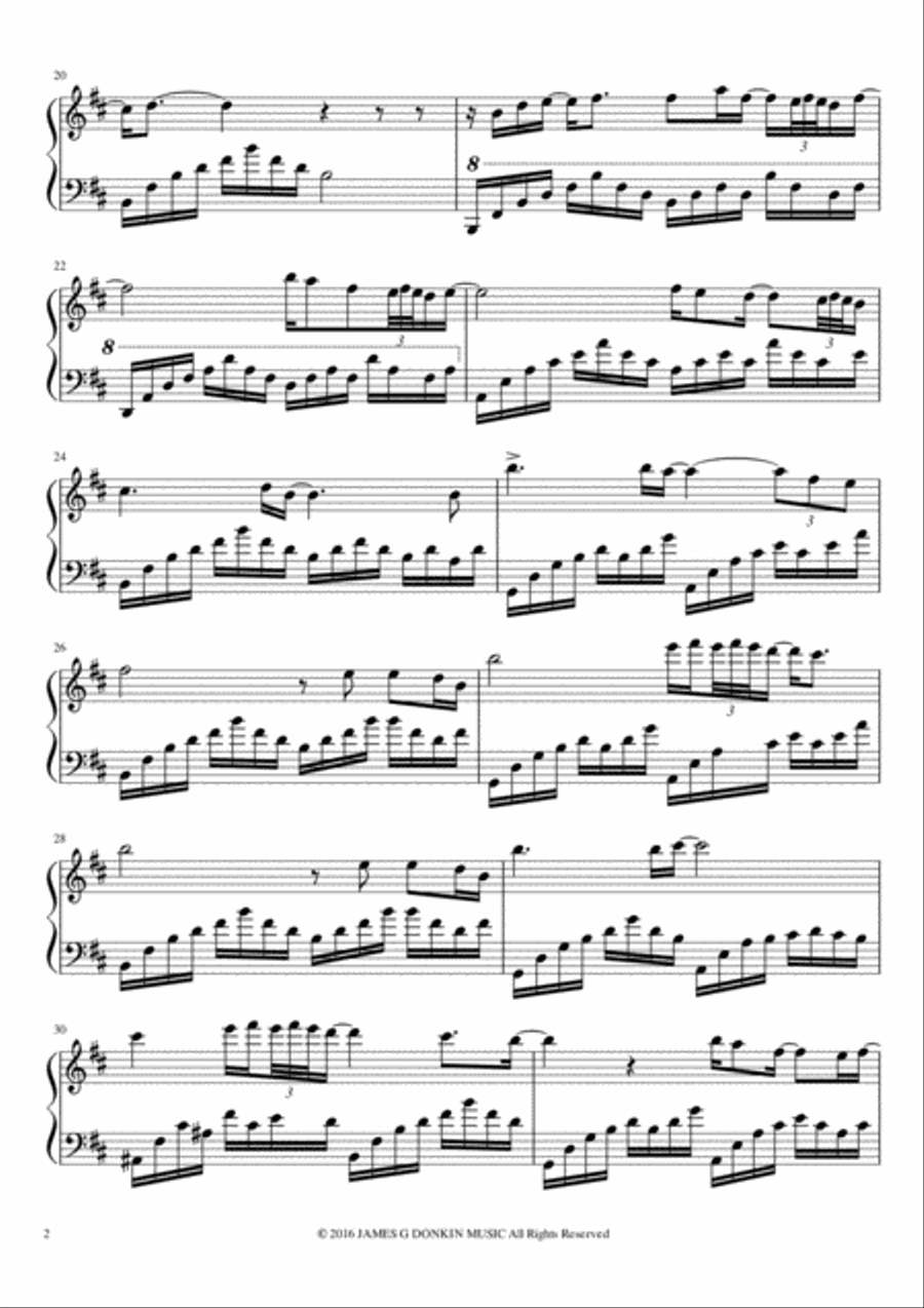 Solitude Solitude Piano Solo scores gallery preview page 2