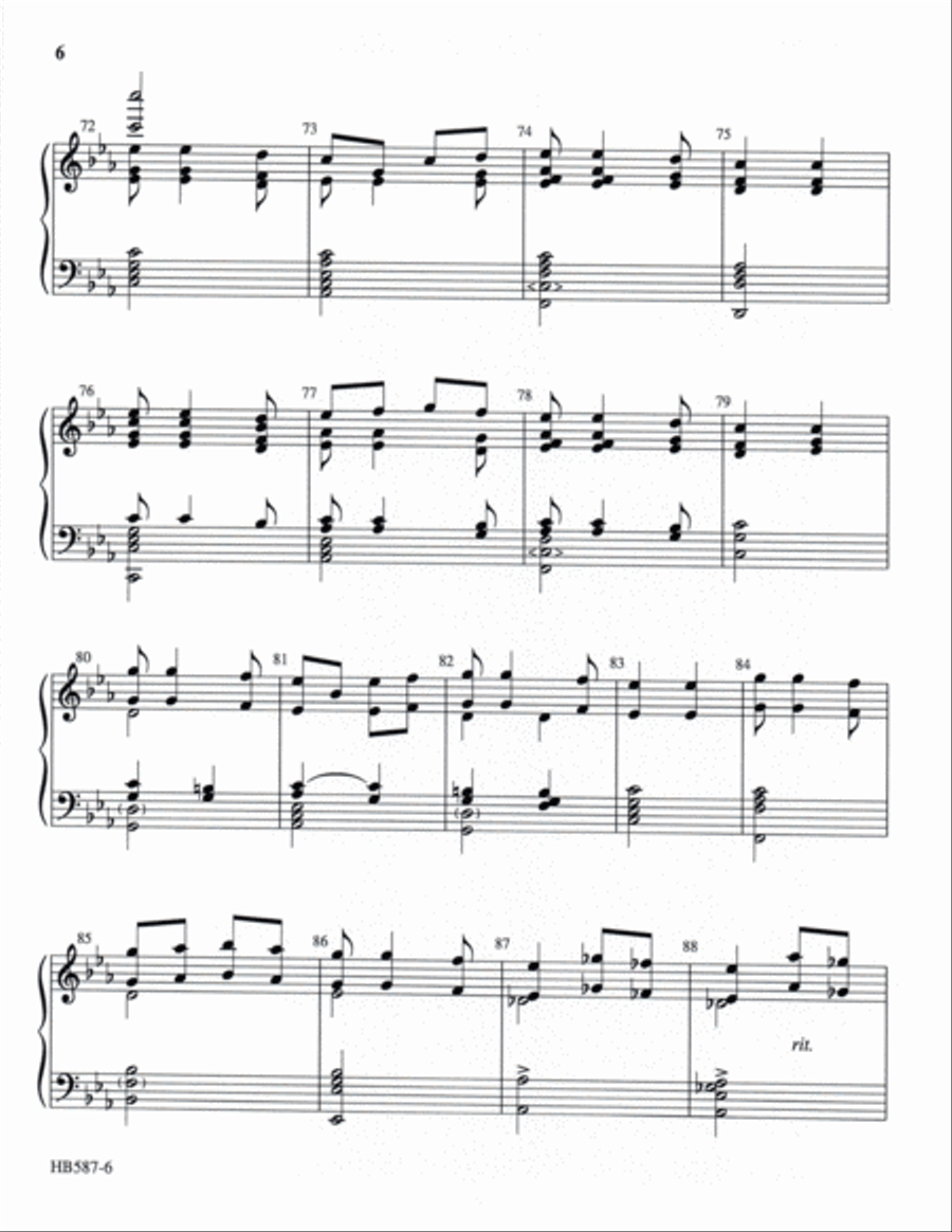 Lift Up the Gates Eternal 5-Octaves scores gallery preview page 6