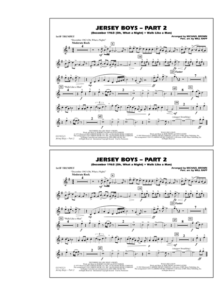 Jersey Boys: Part 2 - 1st Bb Trumpet
