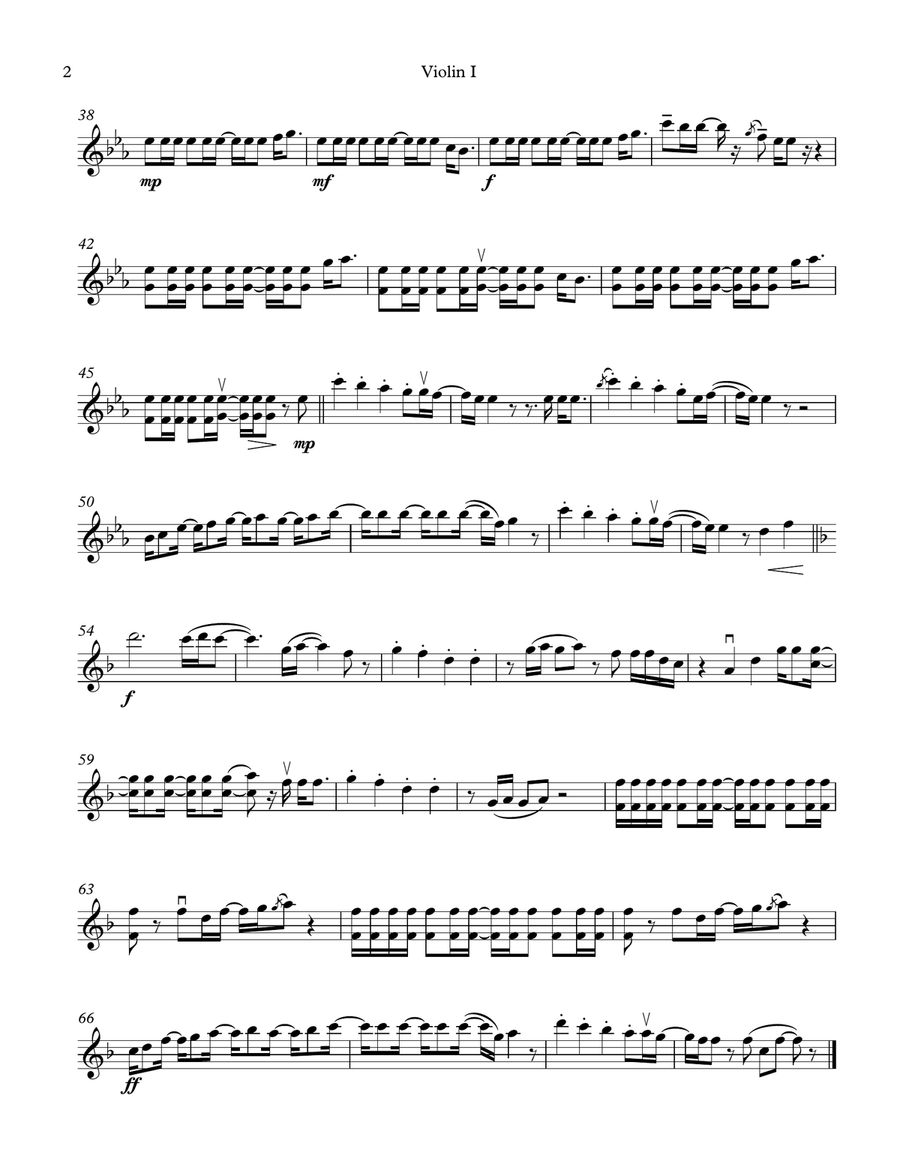 Dynamite String Quartet scores gallery preview page 2
