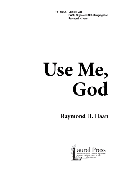 Use Me, God