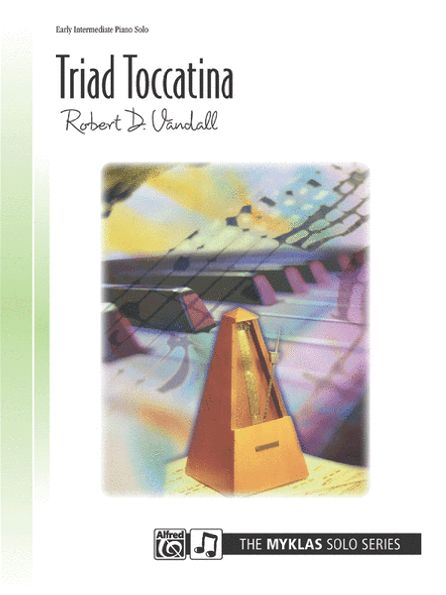 Triad Toccatina Triad Toccatina Piano Solo scores gallery preview page 1