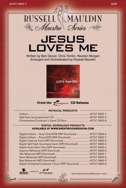 Jesus Loves Me Orchestra Parts & Conductor's Score CD-ROM image number null