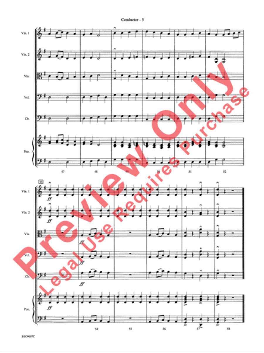 Ode to Joy Ode to Joy String Orchestra scores gallery preview page 8