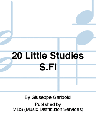 Book cover for 20 LITTLE STUDIES S.Fl
