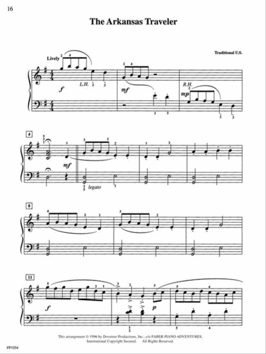 FunTime Piano Favorites Piano Method scores gallery preview page 5