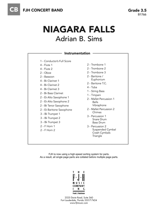 Niagara Falls: Score