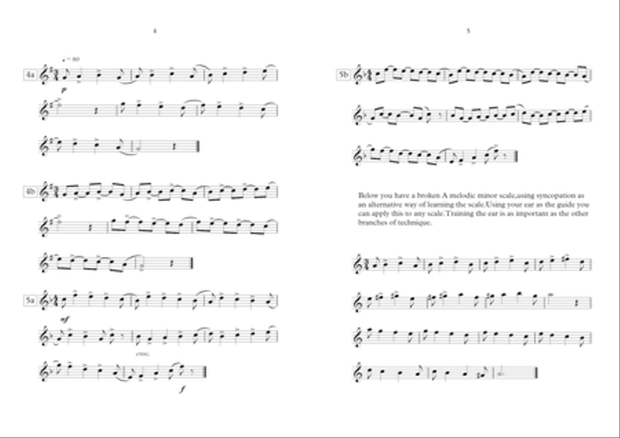 Rhythm Reader for Saxophone Saxophone scores gallery preview page 5