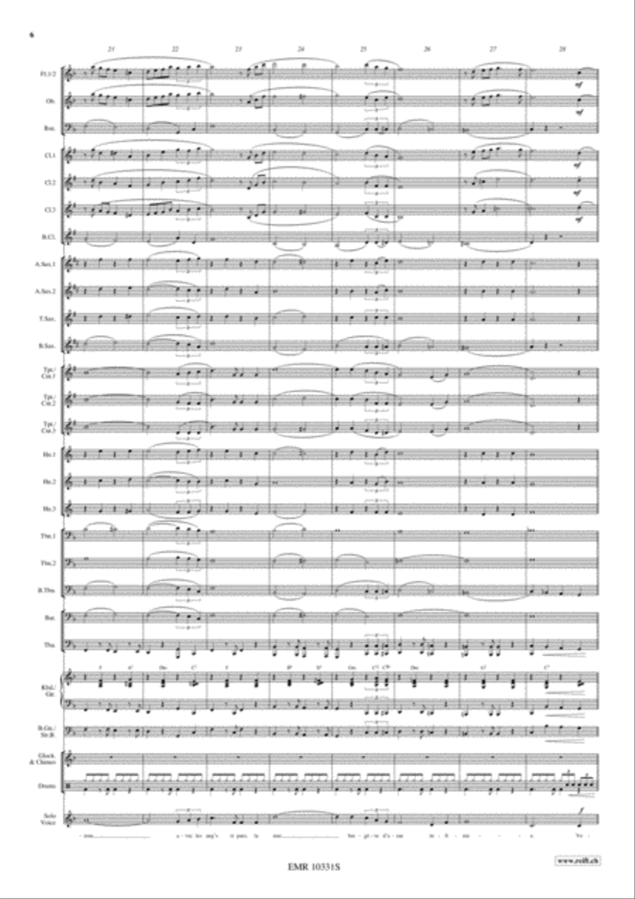 La Mer Concert Band scores gallery preview page 6