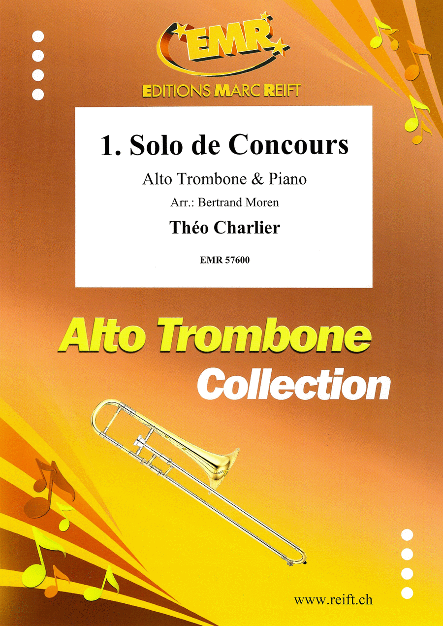 1. Solo de Concours 1. Solo de Concours Piano Accompaniment scores gallery preview page 1