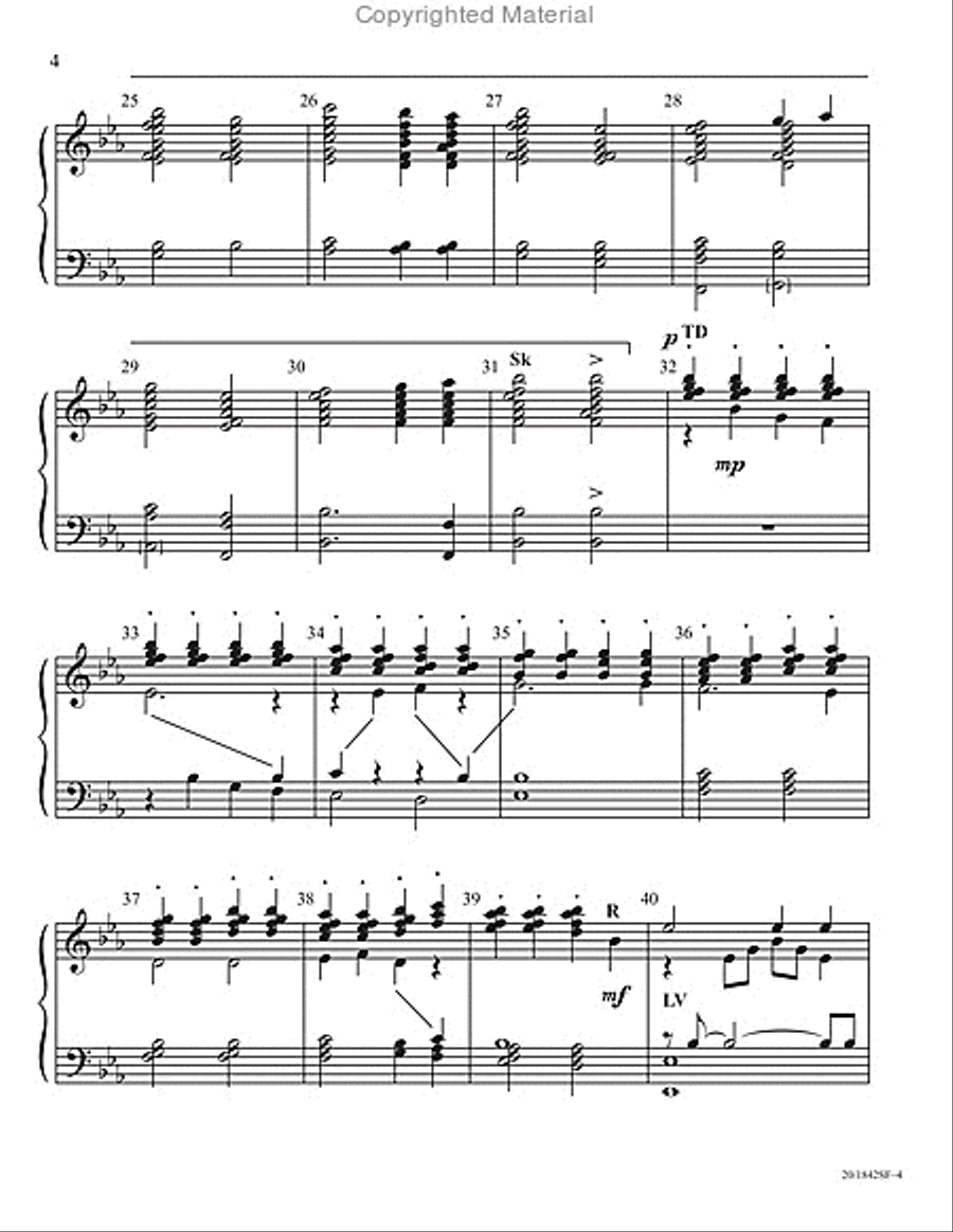 For All the Saints For All the Saints 5-Octaves scores gallery preview page 4