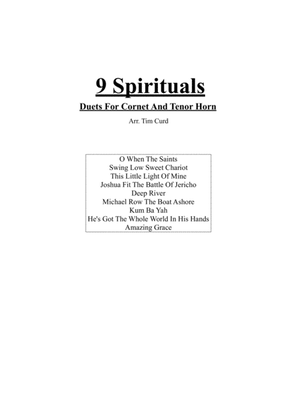 9 Spirituals, Duets For Cornet And Tenor Horn