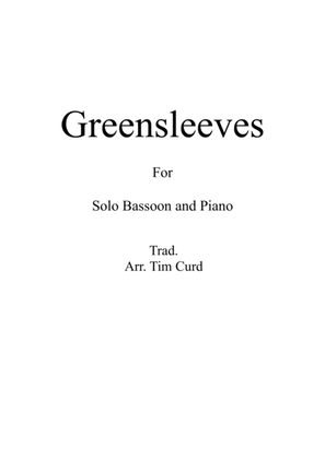 Greensleeves for Bassoon and Piano