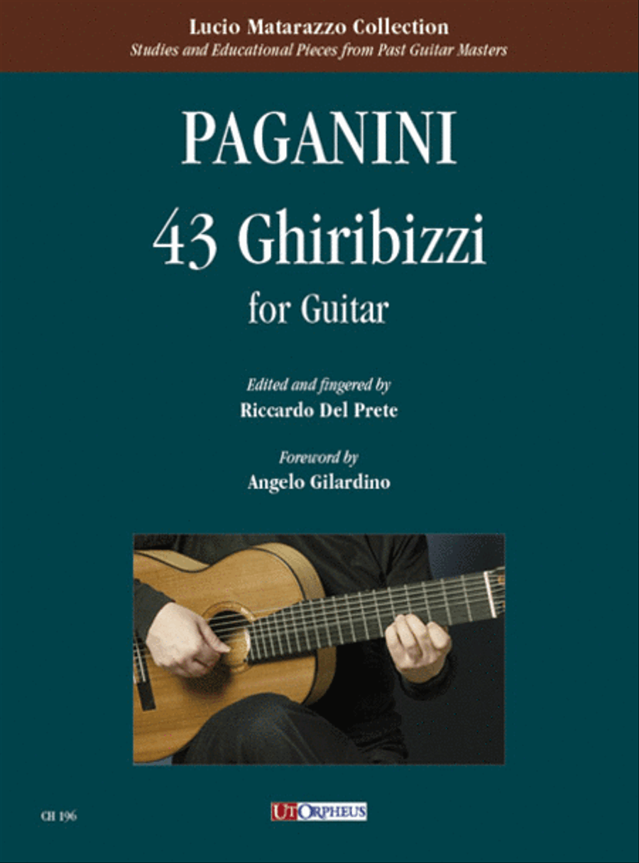 43 Ghiribizzi for Guitar. Foreword by Angelo Gilardino Acoustic Guitar scores gallery preview page 1