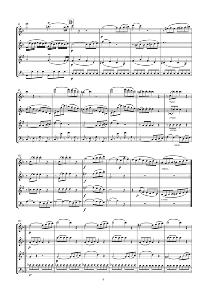 Mozart Quartet K465 (Dissonance)