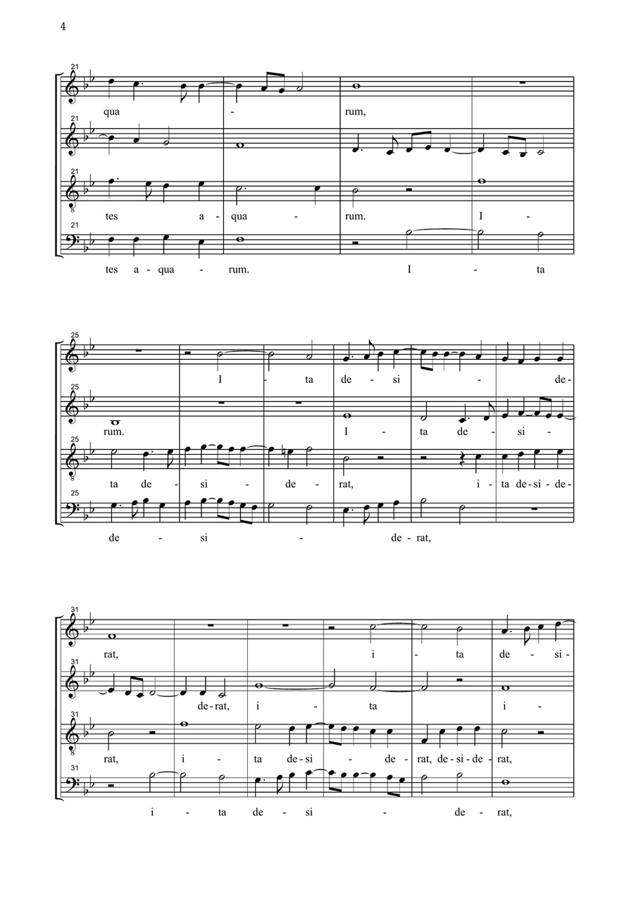 MASTERPIECES OF RENAISSANCE POLYPHONY - VOLUME 1 - Read inside the track list - For SATB Choir - Pag 4-Part scores gallery preview page 6