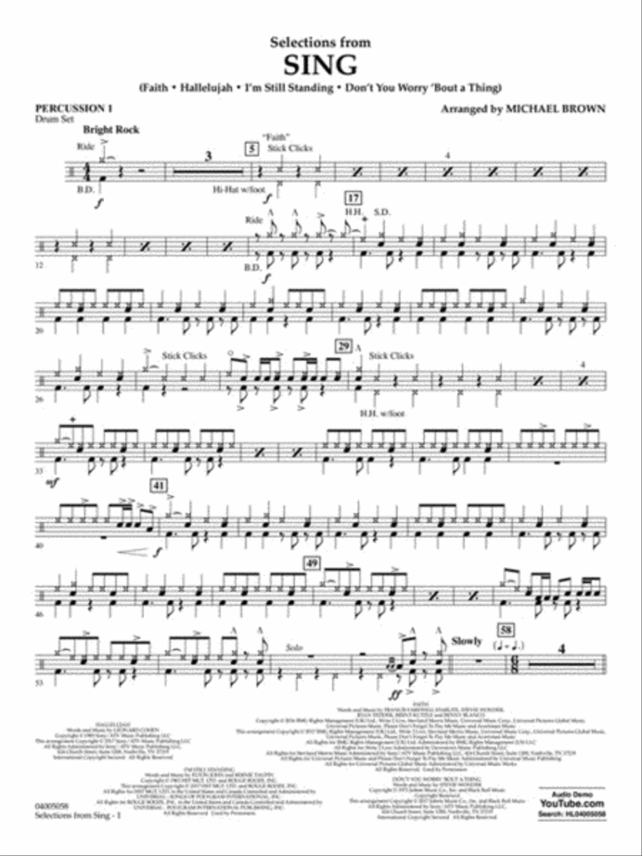 Selections from Sing Concert Band scores gallery preview page 11