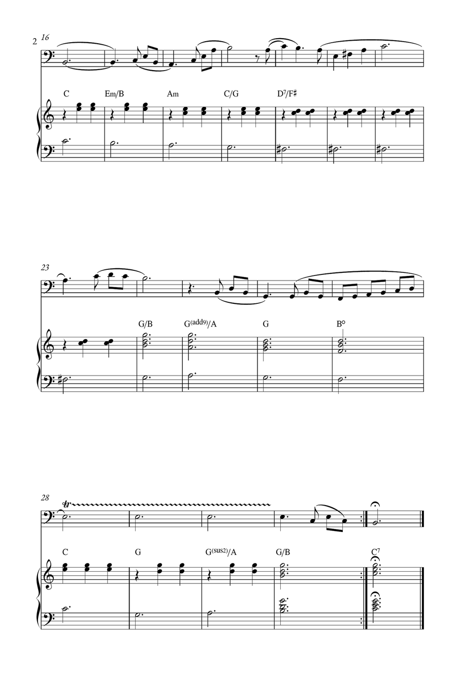 Married Life Piano scores gallery preview page 2
