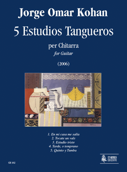 5 Estudios Tangueros for Guitar (2006) image number null