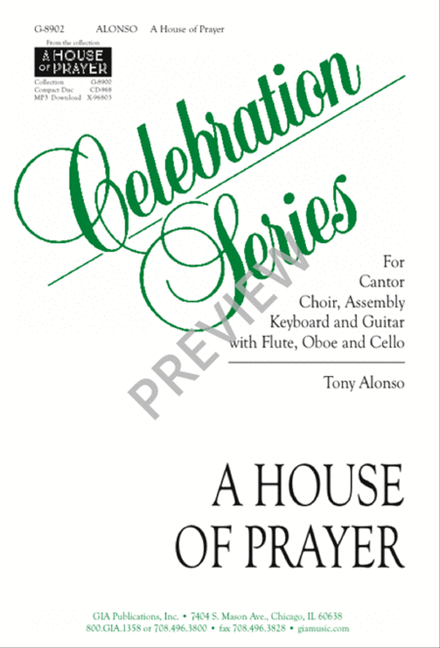 A House of Prayer 4-Part scores gallery preview page 2