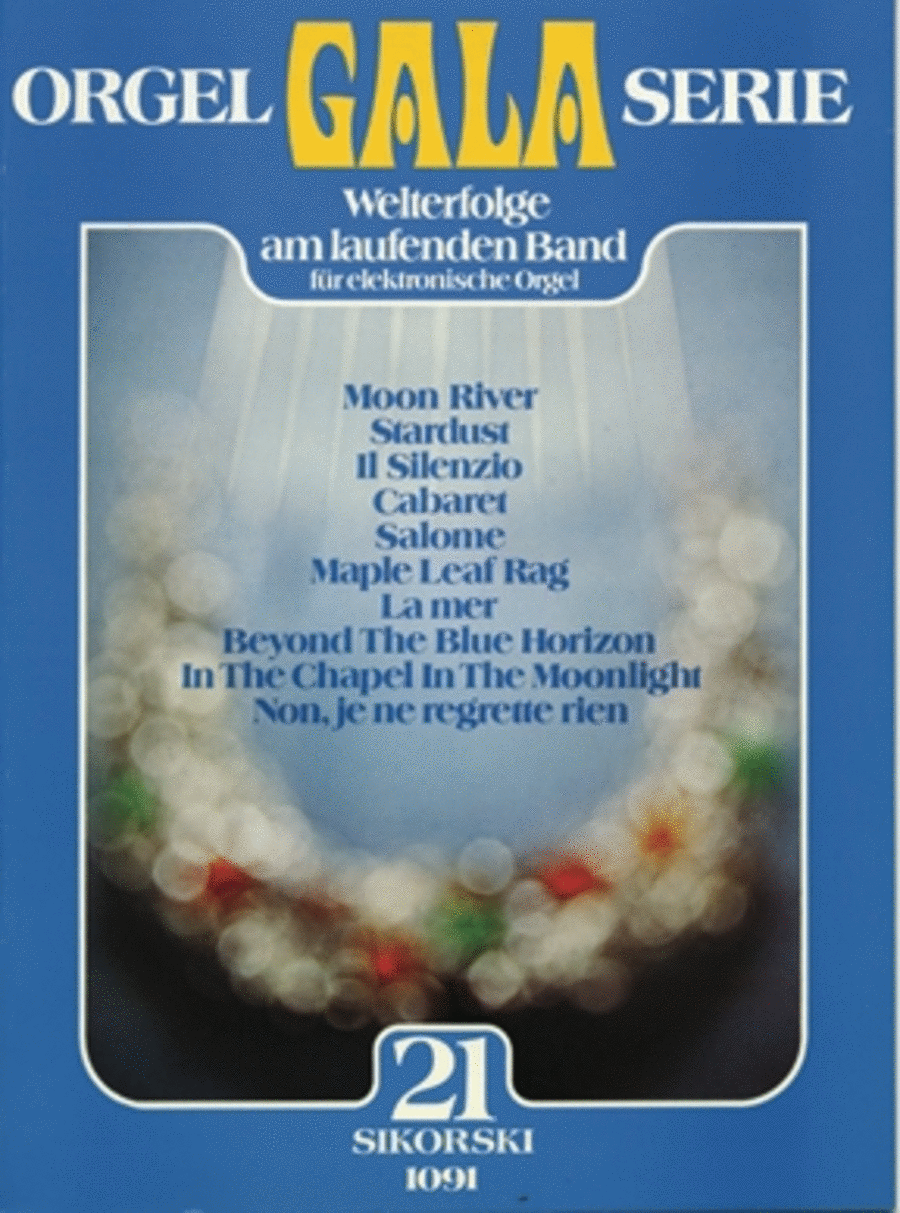 Orgel Gala Serie 21 -welterfolge Am Laufenden Band Fur Elektronische Orgel- School and Community scores gallery preview page 1