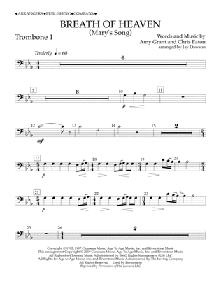 Breath of Heaven (Mary's Song) (arr. Jay Dawson) - Trombone 1