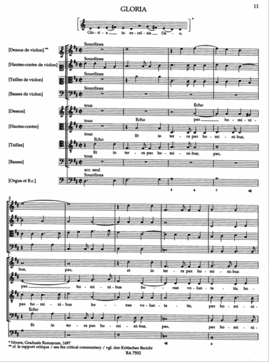 Messe de Minuit pour Noël (Christmas Mass) H 9 4-Part scores gallery preview page 2