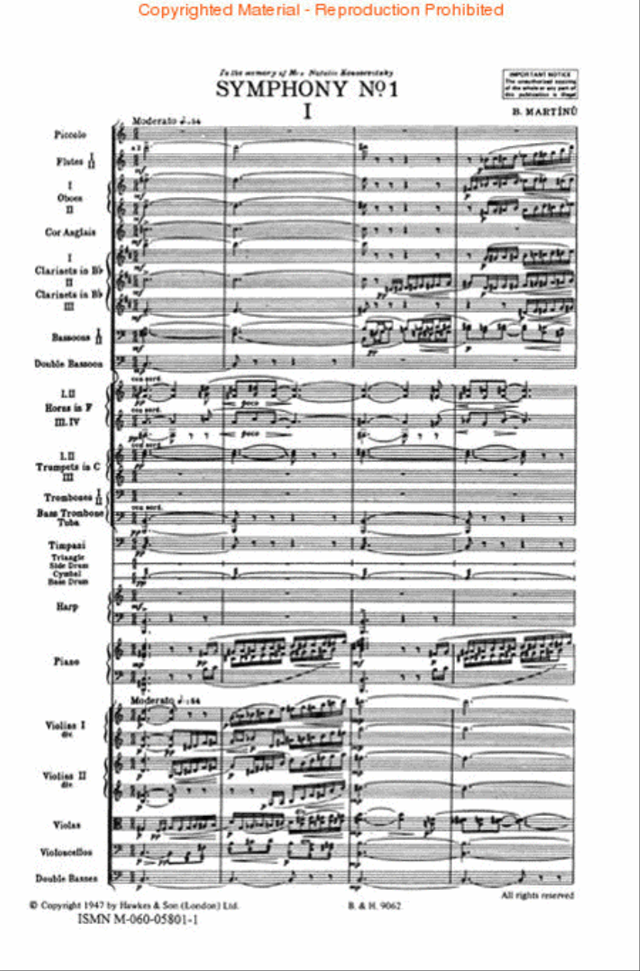Symphony No. 1 Symphony No. 1 Orchestra scores gallery preview page 2