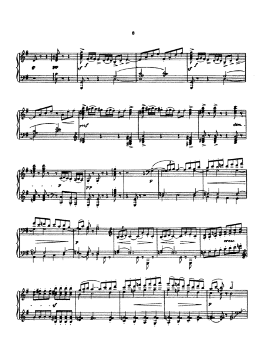 Debussy: Deux Arabesques Debussy: Deux Arabesques Piano Solo scores gallery preview page 3