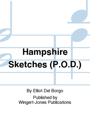 Hampshire Sketches - Full Score