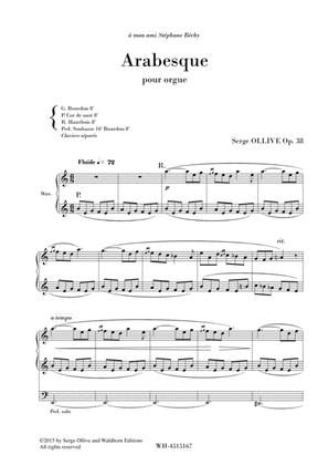 ARABESQUE , OP. 38