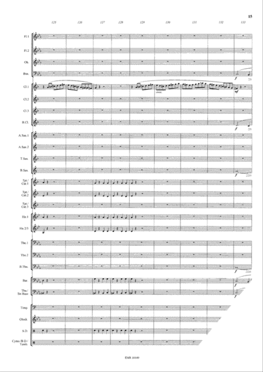Ruslan And Ludmilla Concert Band scores gallery preview page 16