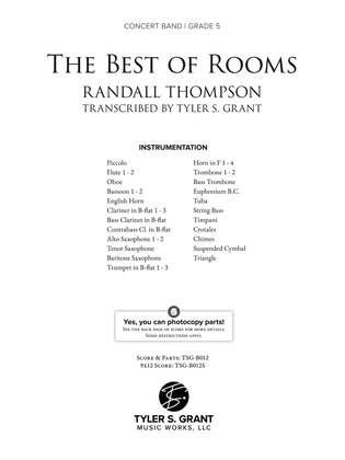 The Best of Rooms: Score