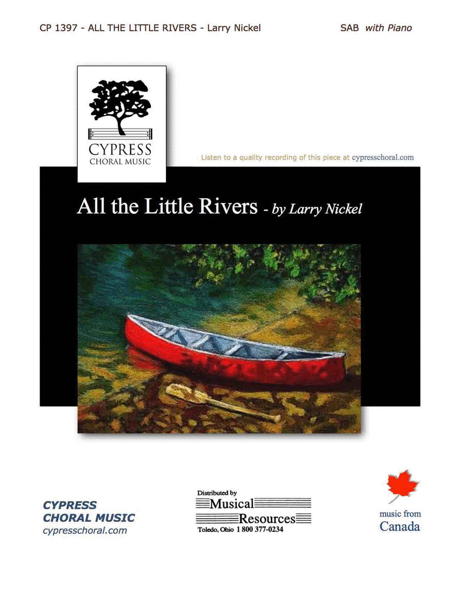 All The Little Rivers 3-Part scores gallery preview page 1