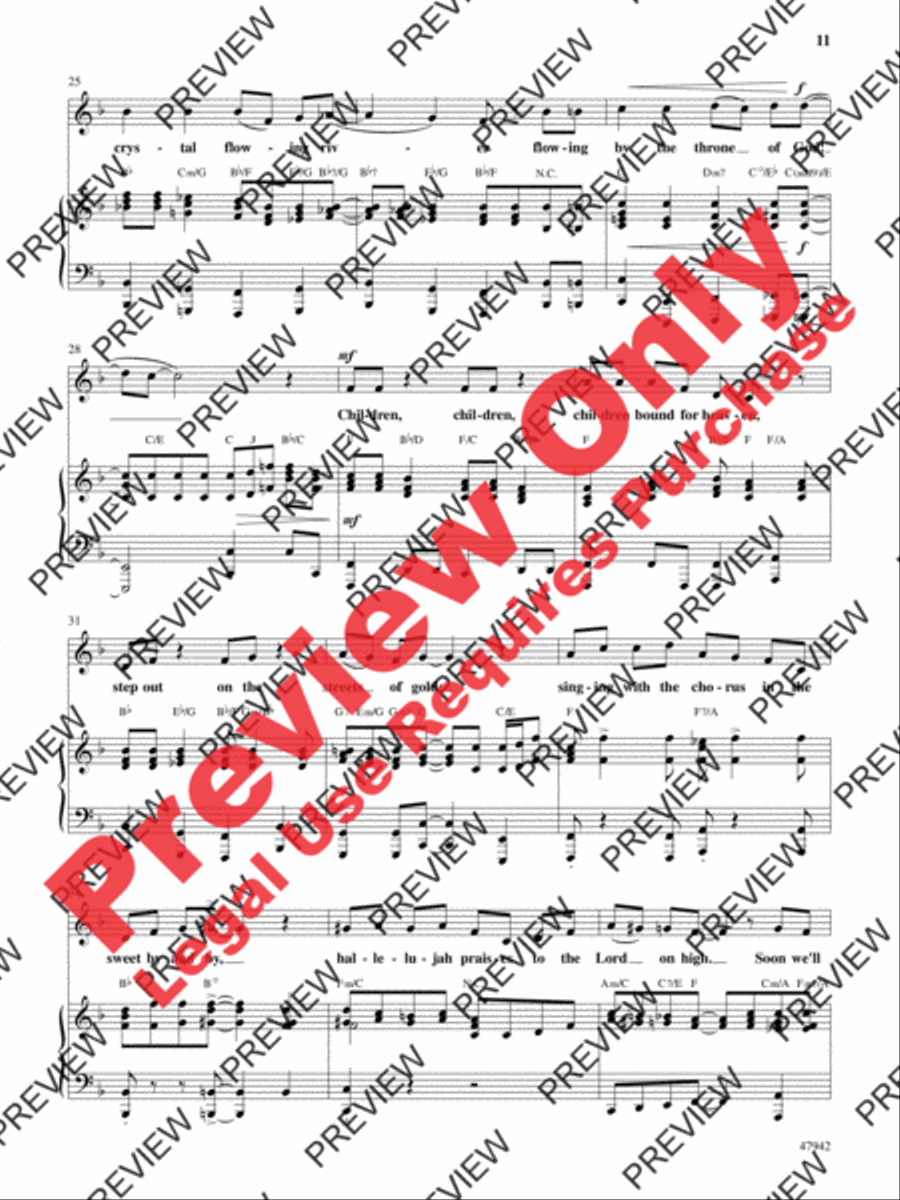 This Is the Time to Sing 4-Part scores gallery preview page 11