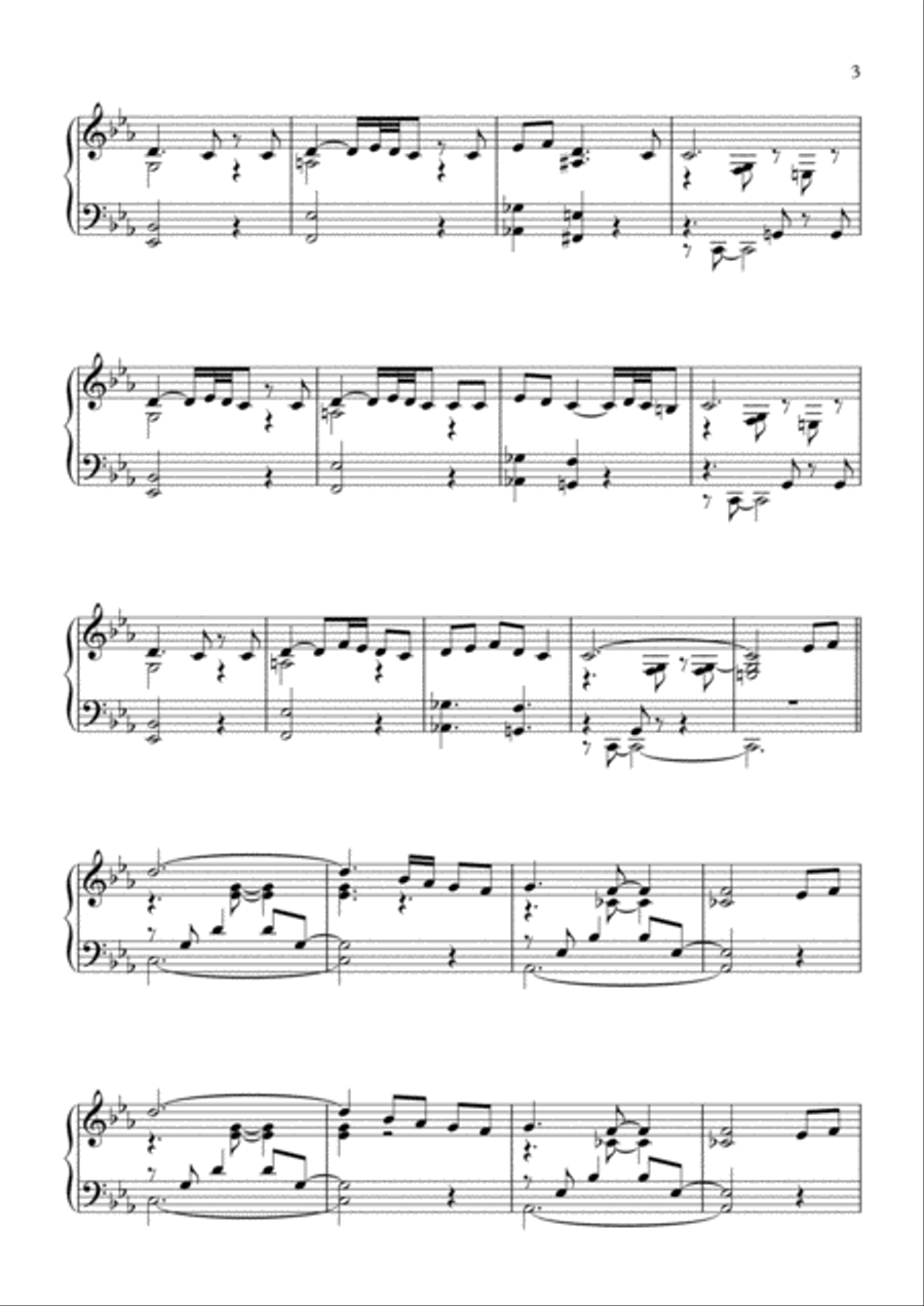 Caucasian Winds Caucasian Winds Piano Solo scores gallery preview page 4